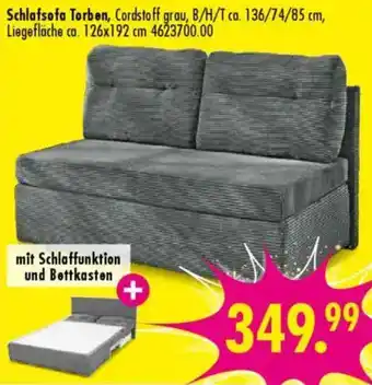 Möbel Boss Schlafsofa Torben Angebot