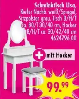 Möbel Boss Schminktisch Lisa Angebot