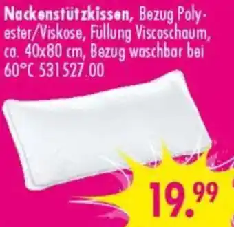 Möbel Boss Nackenstützkissen Angebot