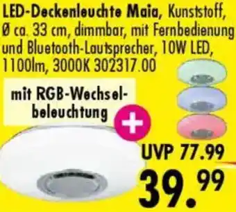 Möbel Boss LED-Deckenleuchte Maia Angebot