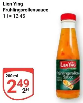 Globus Lien Ying Frühlingsrollensauce Angebot