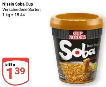 Globus Nissin Soba Cup Angebot