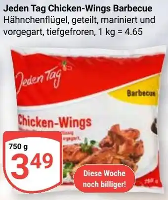 Globus Jeden Tag Chicken-Wings Barbecue Angebot