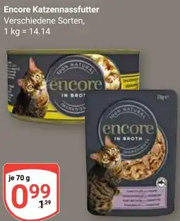 Globus Encore Katzennassfutter Angebot