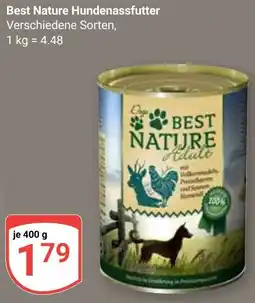 Globus Best Nature Hundenassfutter Angebot