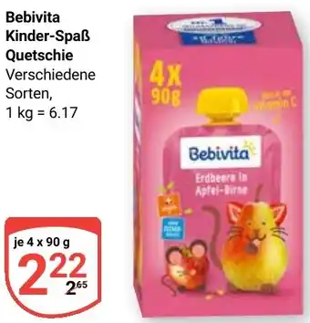 Globus Bebivita Kinder-Spaẞ Quetschie Angebot