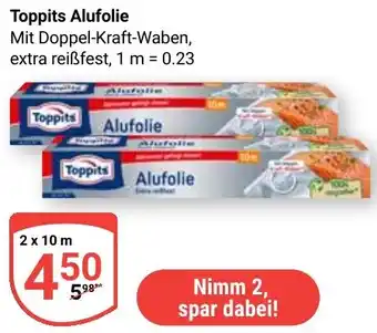 Globus Toppits Alufolie Angebot