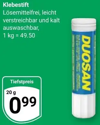 Globus DUOSAN Klebestift Angebot