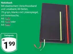 Globus Notizbuch Angebot