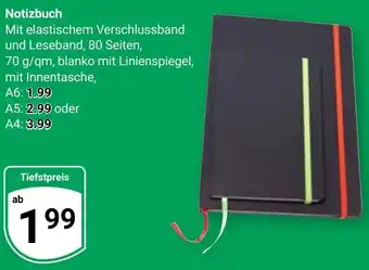 Globus Notizbuch Angebot