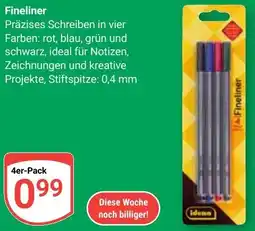 Globus Fineliner Angebot