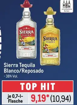 METRO Sierra Tequila Blanco/Reposado Angebot