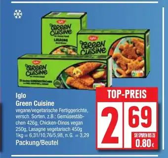 Edeka Iglo Green Cuisine Angebot