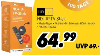 MEDIMAX HD+ IP TV-Stick Angebot