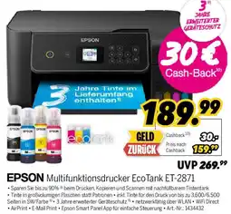 MEDIMAX EPSON Multifunktionsdrucker EcoTank ET-2871 Angebot