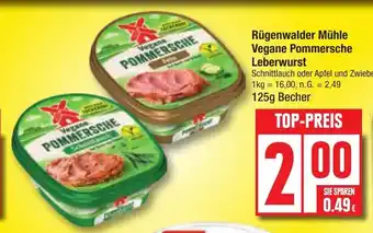 Edeka Rügenwalder Mühle Vegane Pommersche Leberwurst Angebot