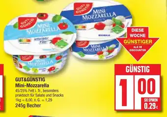 Edeka GUT&GÜNSTIG Mini-Mozzarella Angebot