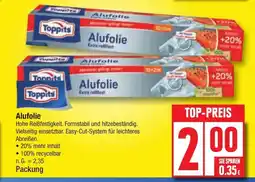 Edeka Toppits Alufolie Angebot