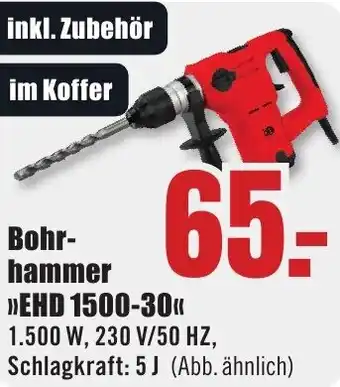 B1 Discount Baumarkt Bohrhammer EHD 1500-30 Angebot