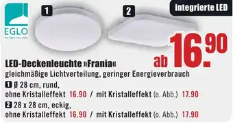 B1 Discount Baumarkt EGLO LED-Deckenleuchte Frania Angebot