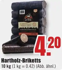 B1 Discount Baumarkt Hartholz-Briketts Angebot