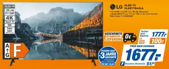 expert Techno Land LG OLED TV OLED77B42LA Angebot