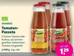 Biomarkt DENNREE Tomaten Passata Angebot