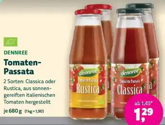 Biomarkt DENNREE Tomaten Passata Angebot