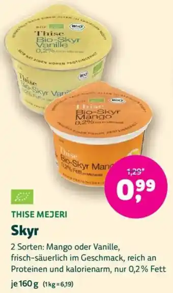 Biomarkt THISE MEJERI Skyr Angebot