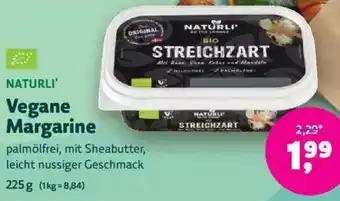 Biomarkt NATURLI Vegane Margarine Angebot