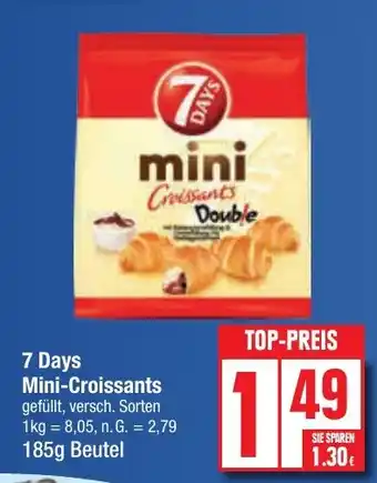 Edeka 7 Days Mini-Croissants Angebot