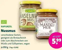 Biomarkt RAPUNZEL Nussmus Angebot