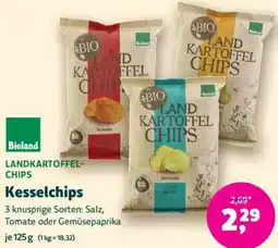 Biomarkt LANDKARTOFFEL CHIPS Kesselchips Angebot