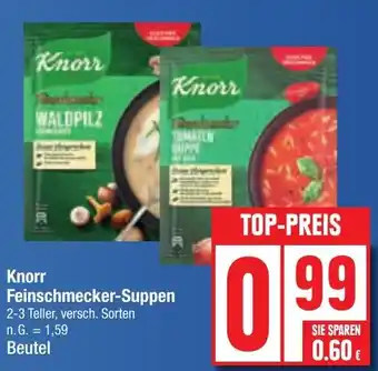 Edeka Knorr Feinschmecker-Suppen Angebot