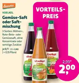 Biomarkt VOELKEL Gemüse-Saft oder Saftmischung Angebot