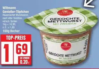 Edeka Wiltmann Genießer-Töpfchen Angebot