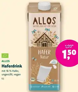 Biomarkt ALLOS Haferdrink Angebot