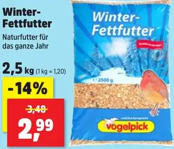 Thomas Philipps Vogelpick Winter Fettfutter Angebot