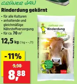 Thomas Philipps GRÜNER JAN Rinderdung gekörnt Angebot