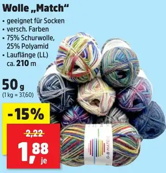 Thomas Philipps Wolle ,,Match" Angebot