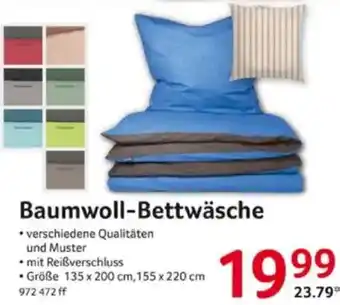 Selgros Baumwoll-Bettwäsche Angebot