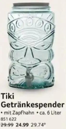 Selgros Tiki Getränkespender Angebot