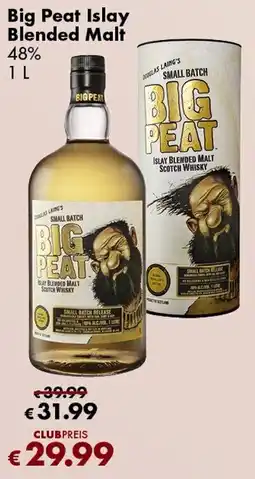 Travel Free Big Peat Islay Blended Malt Angebot