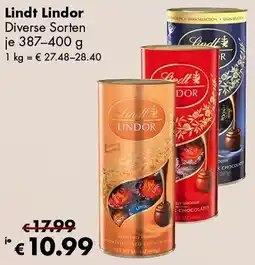 Travel Free Lindt Lindor Angebot