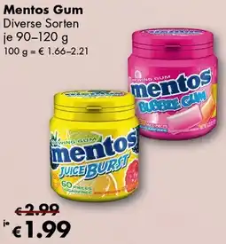 Travel Free Mentos Gum Angebot