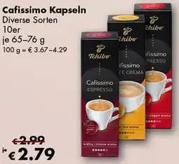 Travel Free Tchibo Cafissimo Kapseln Angebot