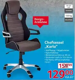 Selgros Chefsessel ,,Karlo" Angebot