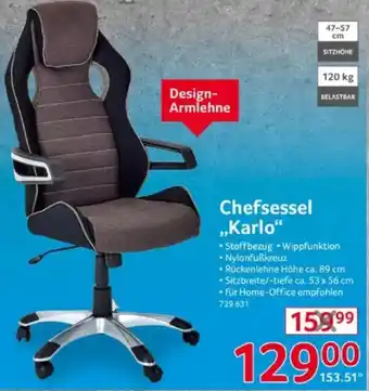 Selgros Chefsessel ,,Karlo" Angebot