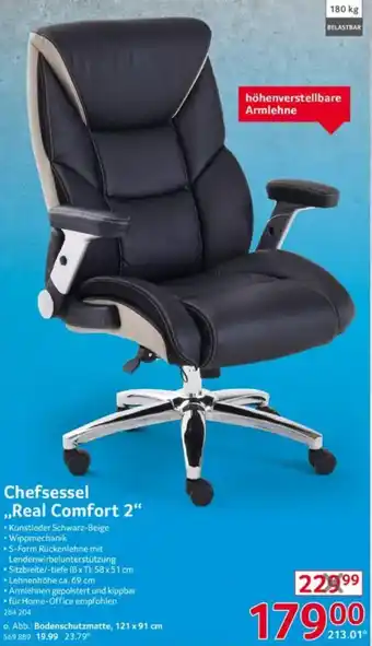 Selgros Chefsessel ,,Real Comfort 2" Angebot