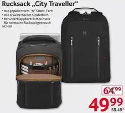 Selgros WENGER Rucksack ,,City Traveller" Angebot